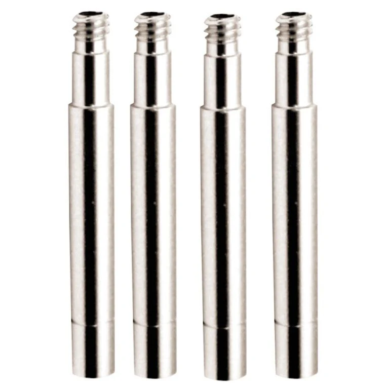 Lot de 4 prolongateurs de valve boyau 41,5 mm – Accessoires gonflage vélo – Compatibles Presta