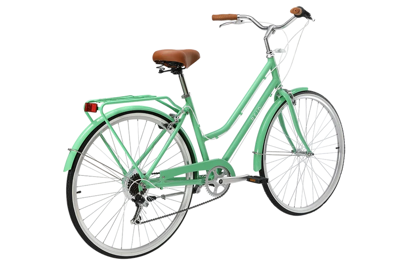 Vélo urbain femme REID Ladies Classic Lite 28" – Mint Green – Taille M (46 cm) – Léger, vintage & 7 vitesses
