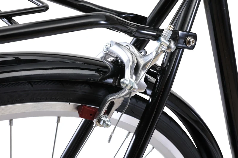 Vélo urbain homme REID Gents Roadster 28" – Noir – Taille S (52 cm) – Style rétro & 7 vitesses