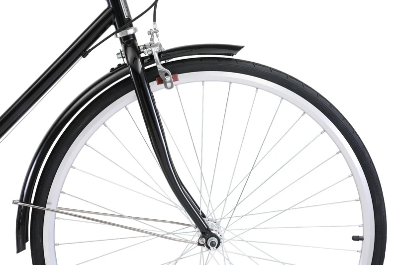 Vélo urbain homme REID Gents Roadster 28" – Noir – Taille S (52 cm) – Style rétro & 7 vitesses