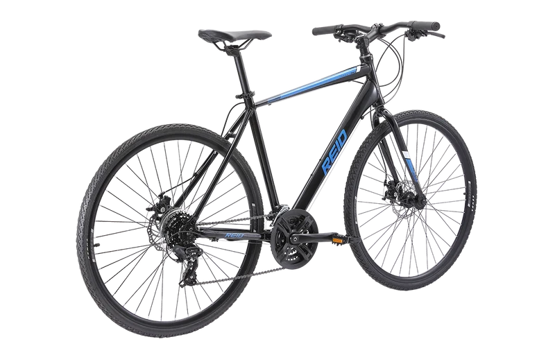 Vélo urbain femme REID Transit Disc 28" – Off Noir – Taille L (51 cm) – Freins à disque & cadre WSD