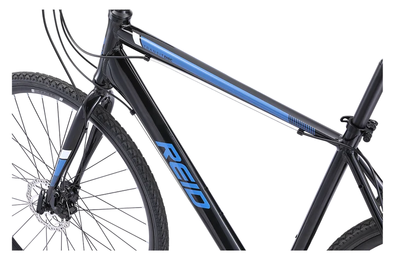 Vélo urbain femme REID Transit Disc 28" – Off Noir – Taille L (51 cm) – Freins à disque & cadre WSD