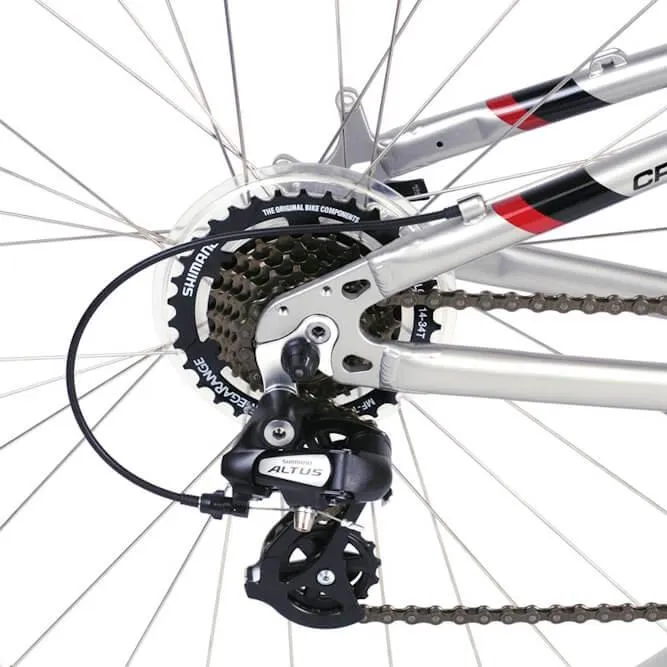 Vélo pliant Montague Crosstown 19" Argent Brillant – Urbain, léger et confortable