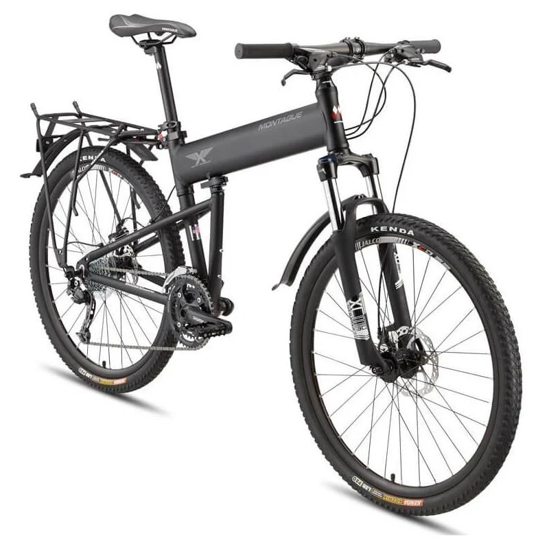 VTT pliant Montague Paratrooper Pro 20" Noir Mat – Performance et robustesse tout-terrain