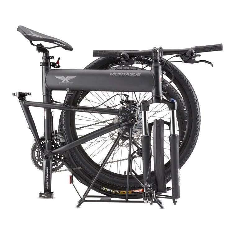VTT pliant Montague Paratrooper Pro 20" Noir Mat – Performance et robustesse tout-terrain