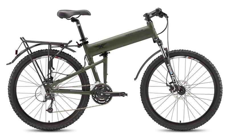 VTT pliant Montague Paratrooper 20" Vert Militaire – Tout-terrain robuste