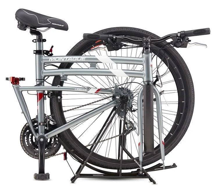 Vélo pliant Montague Urban 19" Argent – Roues 700C, 21 Vitesses