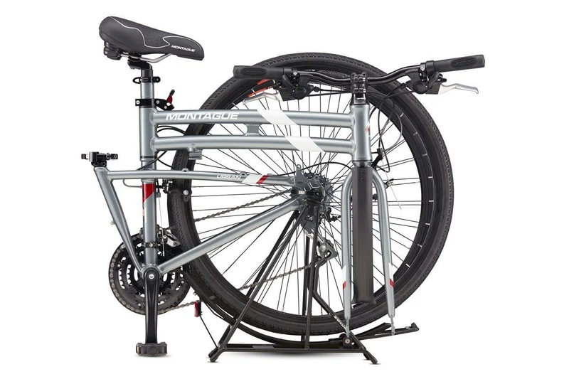 Vélo pliant Montague Urban 21" Smoke Argent – Roues 700C, 21 Vitesses