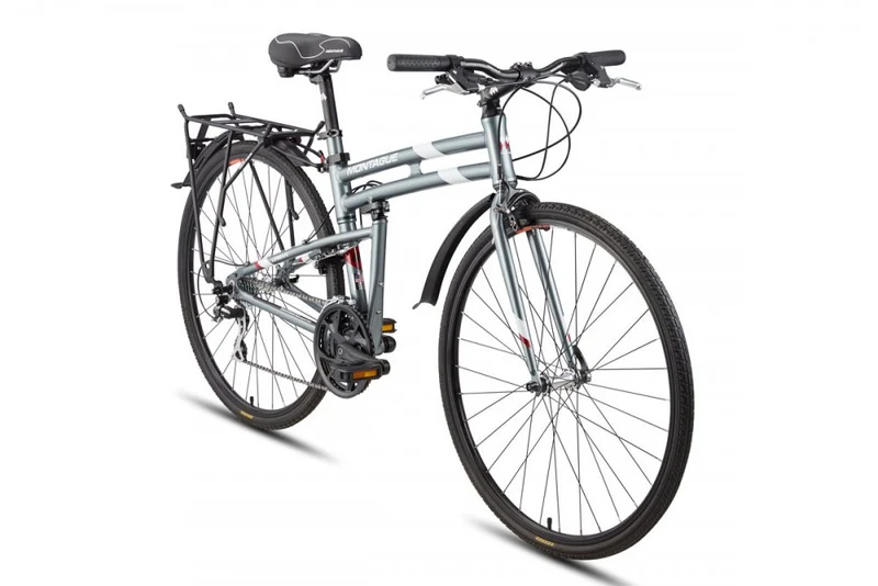 Vélo pliant Montague Urban 21" Smoke Argent – Roues 700C, 21 Vitesses