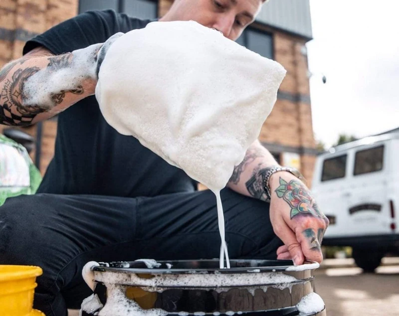 Gant de Lavage Meguiar's – Microfibres ultra douces, Lavable en machine, Anti-rayures