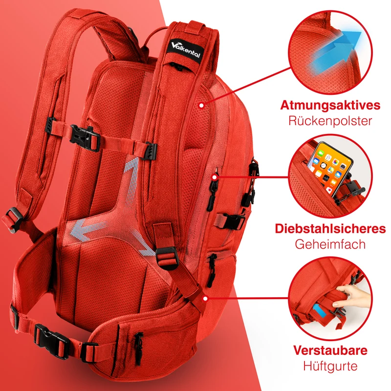 Explorer V22 - Le sac à dos tout-en-un pour l'extérieur
