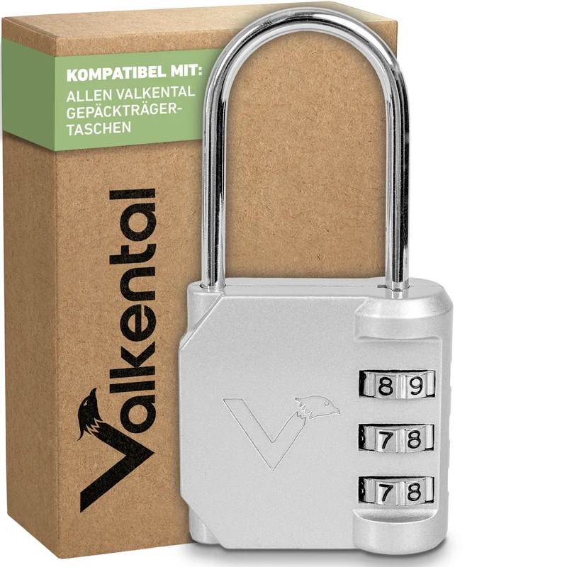 QuickLock - Cadenas à combinaison pour fermer les sacoches de vélo