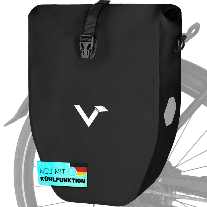 Sac à vélo - grand sac de porte-bagages imperméable