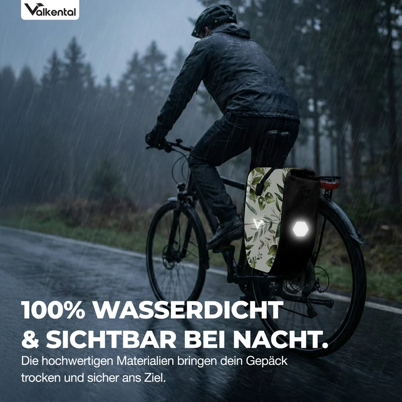 Sac à vélo - grand sac de porte-bagages imperméable