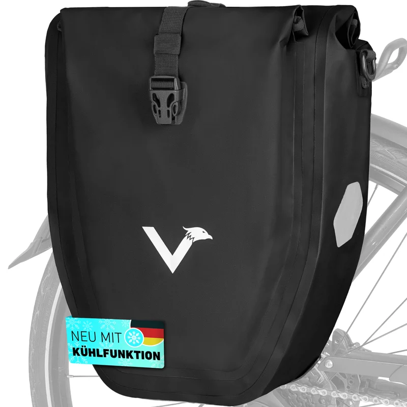 Sac à vélo - grand sac de porte-bagages imperméable