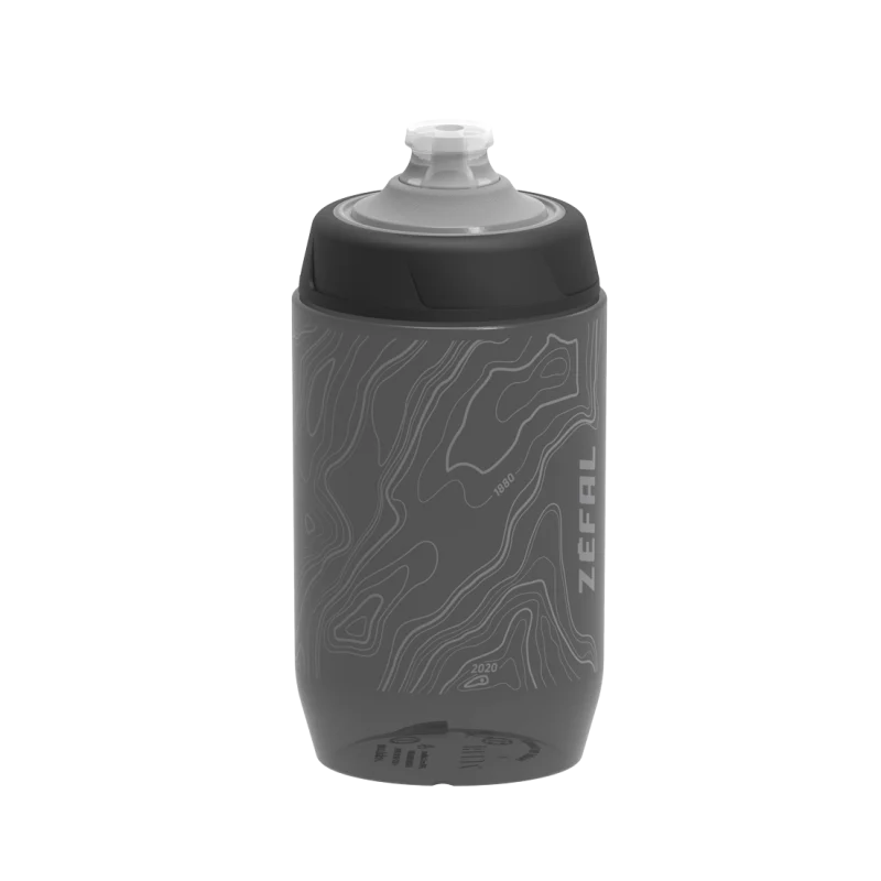 Bidon Zefal Sense Pro 50 Smoked Black / Gris – 500 ml – Étanche, Compact, Sans BPA