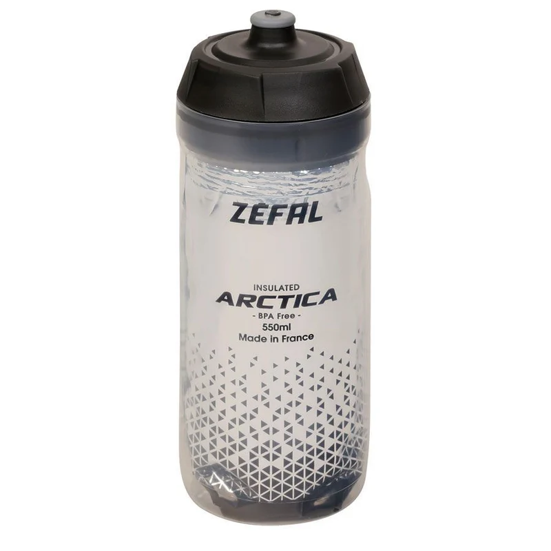 Bidon Isotherme Zefal Arctica 55 Noir 550 ml – Léger, Sans Odeur, Boisson Fraîche ou Chaude jusqu’à 2h30
