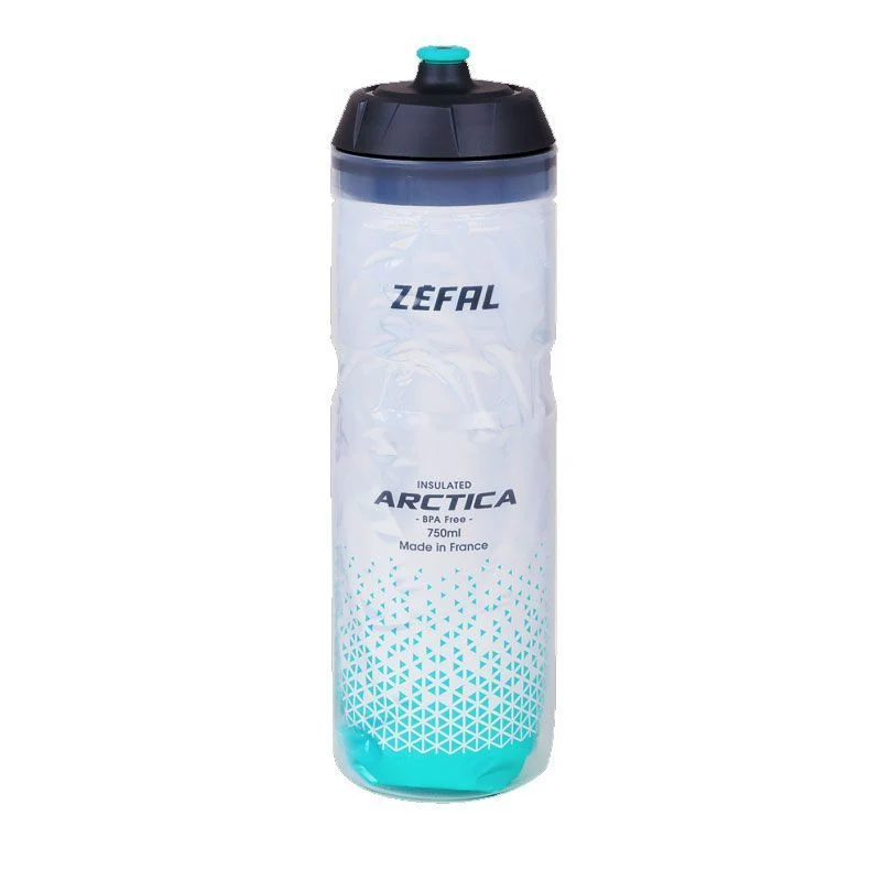 Bidon Isotherme Zefal Arctica 750ml – Silver/Caribbean Green