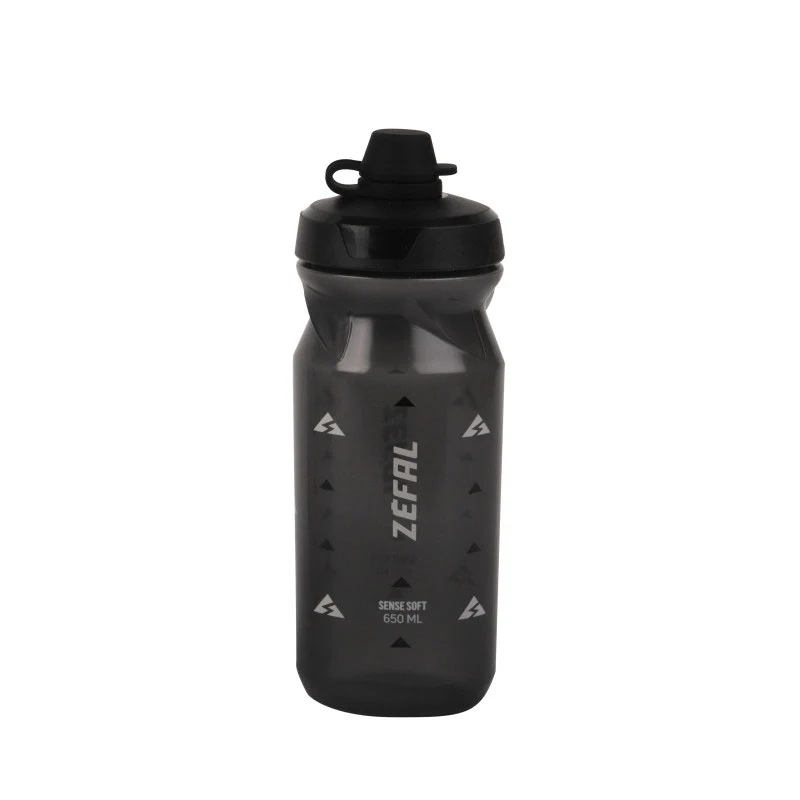 Bidon Zefal Sense Soft 650ml Noir – Anti-boue & Étanche