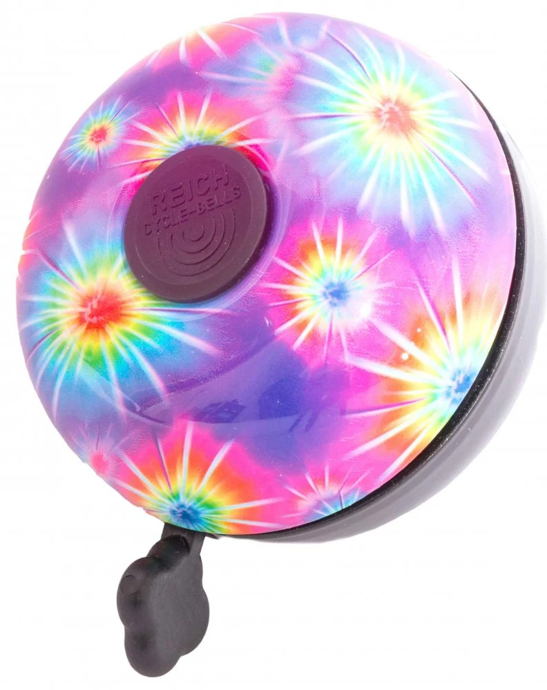 Sonnette vélo DING DONG FireWorks – Timbre rétro Ø80 mm, son puissant et design feu d’artifice