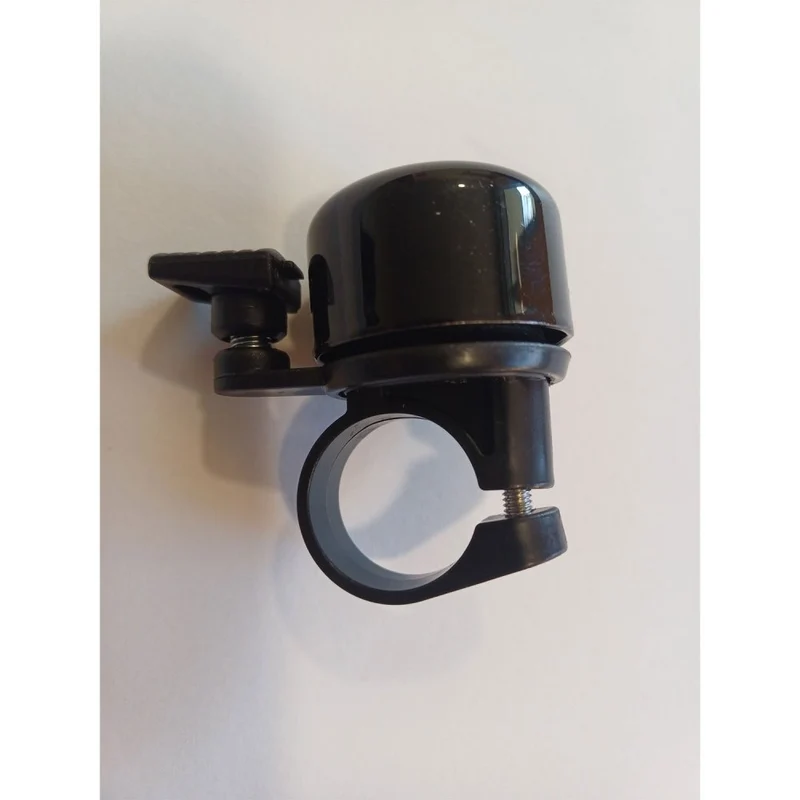 Sonnette vélo noire Ping – Timbre compact en métal, son clair et discret