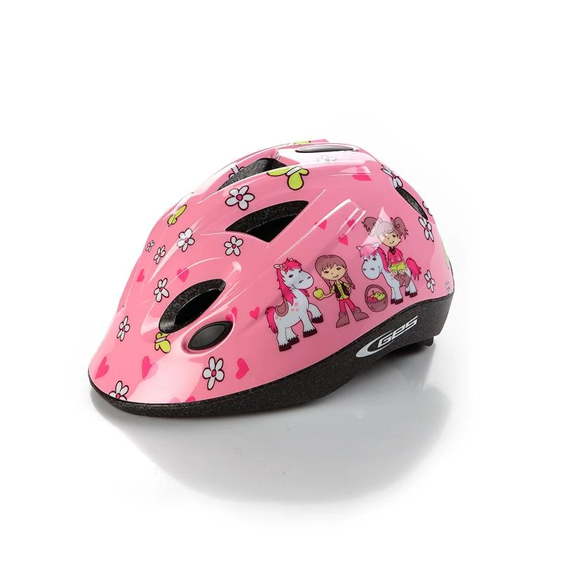 Casque vélo enfant Kid 47-53 cm Rose déco DOKK – Léger, réglable et conforme norme CE EN 1078