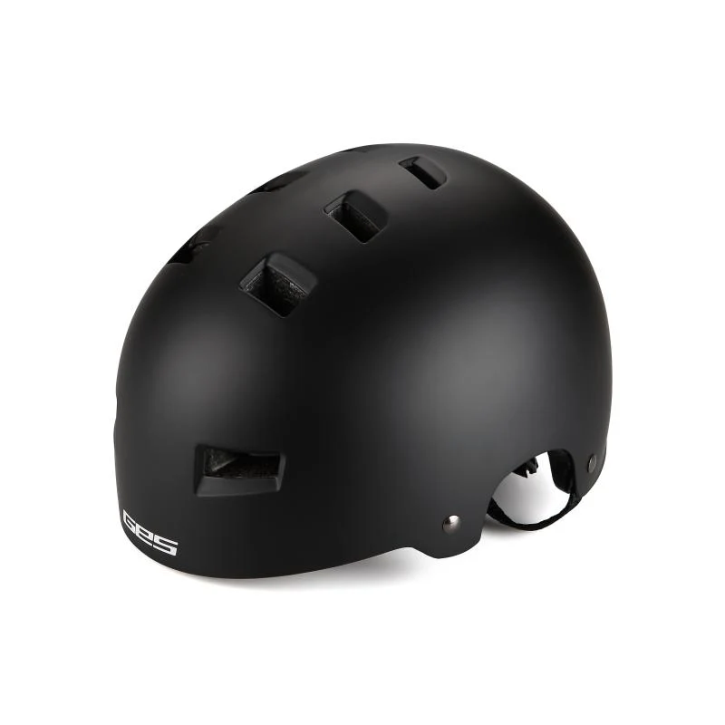 Casque BMX Explorer Noir Uni taille L (58-61 cm réglable) – Casque adulte léger et résistant, norme CE EN 1078
