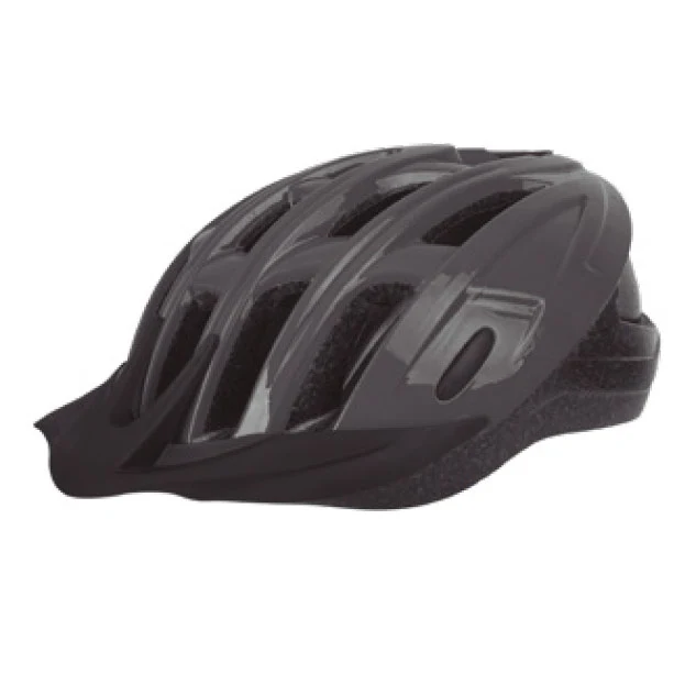 Casque VTT InMold Dynamic Gris Foncé taille L (58-62 cm) – Léger, ventilé, conforme norme CE EN 1078