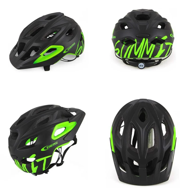 Casque vélo InMold Summint Vert Fluo (55-61 cm) – Léger 290 g, 16 ventilations, sécurité optimale