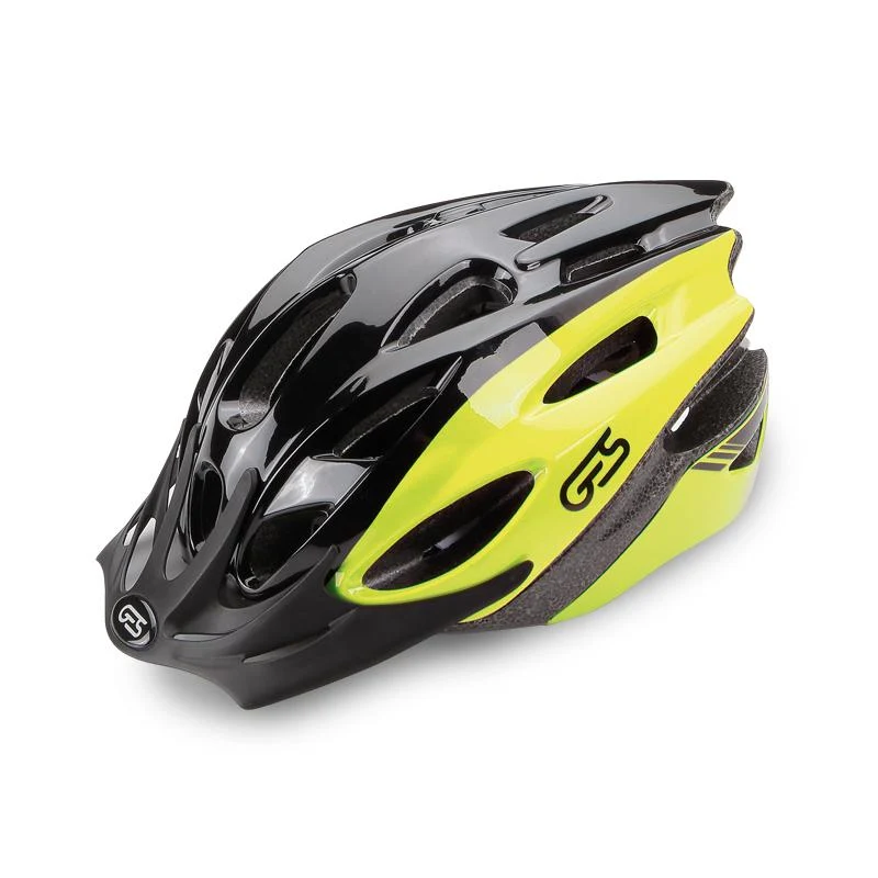 Casque vélo Rocket Jaune/Noir taille L (58-62 cm) – Léger, ventilé et protecteur