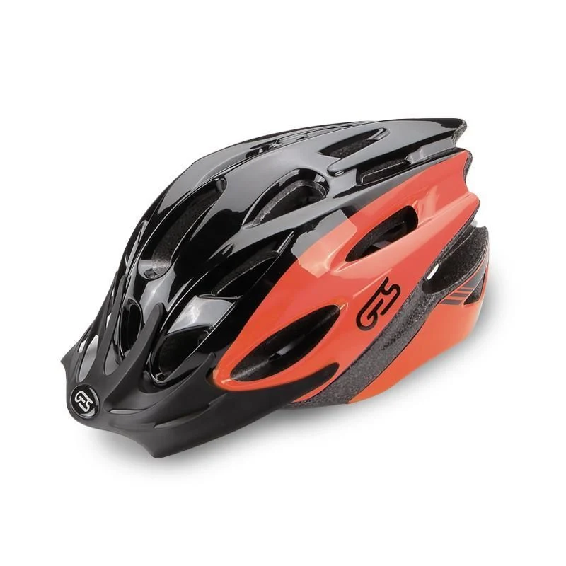 Casque vélo Rocket Orange/Noir taille L (58-62 cm) – Protection, confort et ventilation optimale