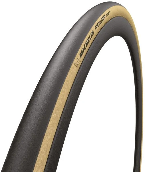 Pneu Vélo Michelin Power Cup Classic 700x28C (28-622) – Tubeless Ready – 3×120 TPI – GUM-X – Flancs Beiges