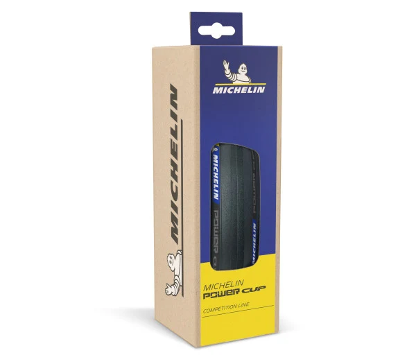Pneu Vélo Michelin Power Cup 700x28C (28-622) – 3×120 TPI – GUM-X – Aramid Shield – Noir
