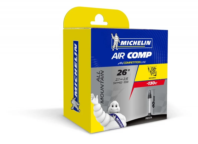 Chambre à air Michelin Air Comp 26" DH – 54/62 x 559 (2.20-2.60) – Valve Presta 40 mm