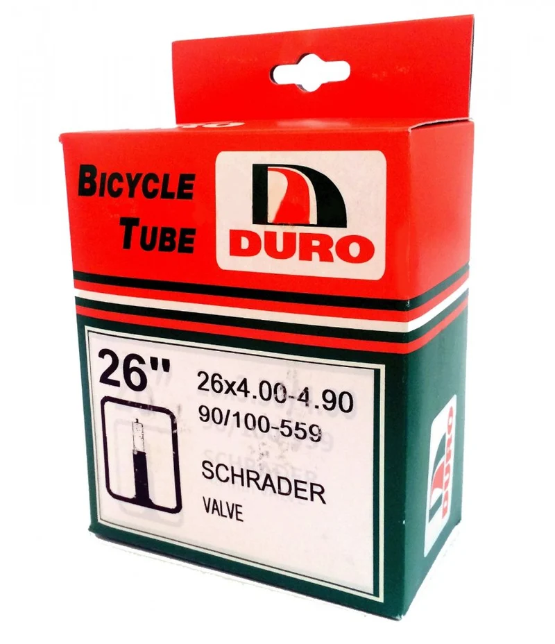 Chambre à air Fat Bike Duro 26 x 4.0-4.9 – Valve Schrader