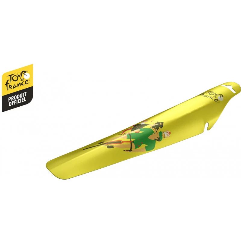 Garde-boue arrière vélo – Édition spéciale Tour de France – Au Tour de la Fête – Protection colorée et festive