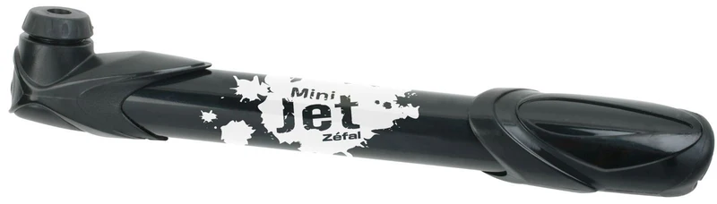 Pompe mini vélo – Zefal Jet – Noire – 6 bar – Presta & Schrader – Compacte et légère
