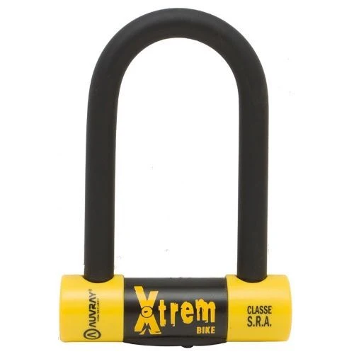 Antivol U Auvray Xtrem Bike SRA – 80 x 150 mm Ø16 mm – Haute sécurité, anse réversible en acier trempé