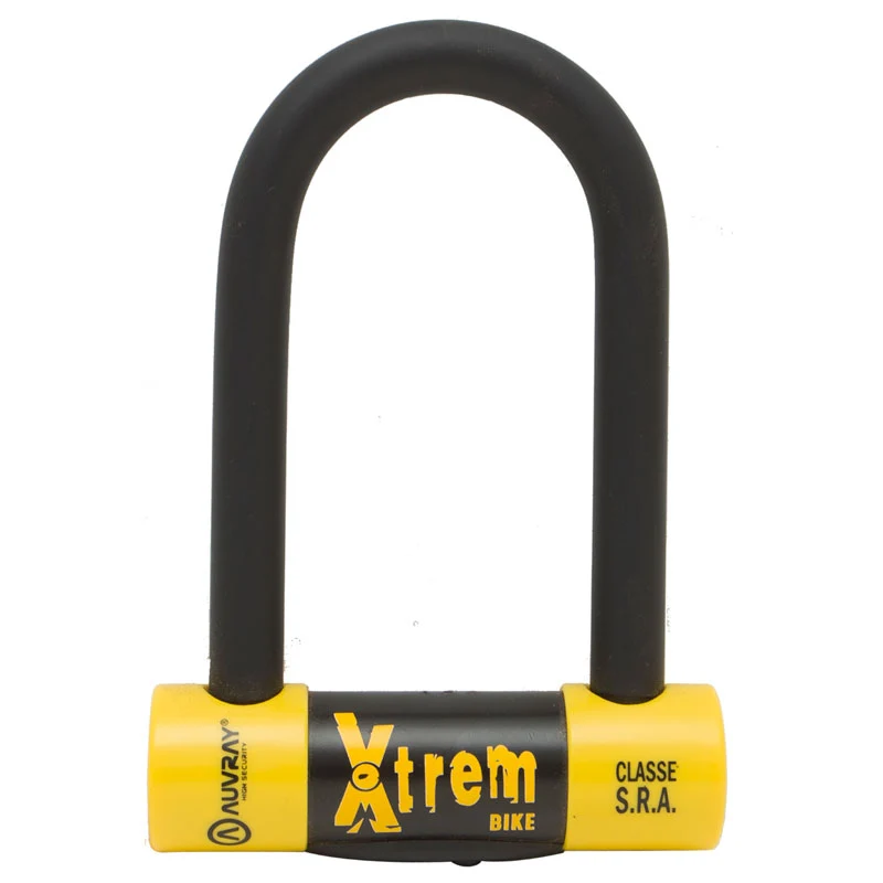 Antivol U Auvray Xtrem Bike SRA – 80 x 150 mm Ø16 mm – Haute sécurité, anse réversible en acier trempé