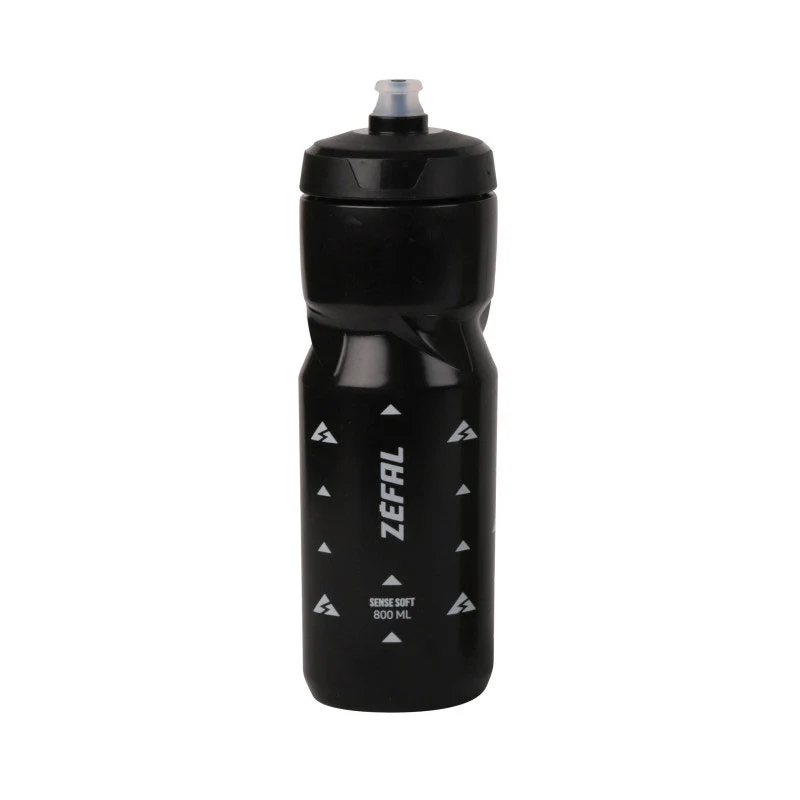 Bidon Zéfal Sense Soft 80 Noir 800ml – Tétine Protégée & Grande Capacité