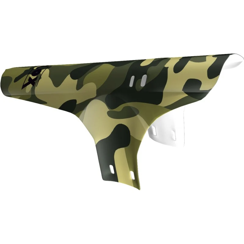 Garde-boue avant avec collier – Motif Armée Camouflage – Priplack® résistant et léger – Montage rapide