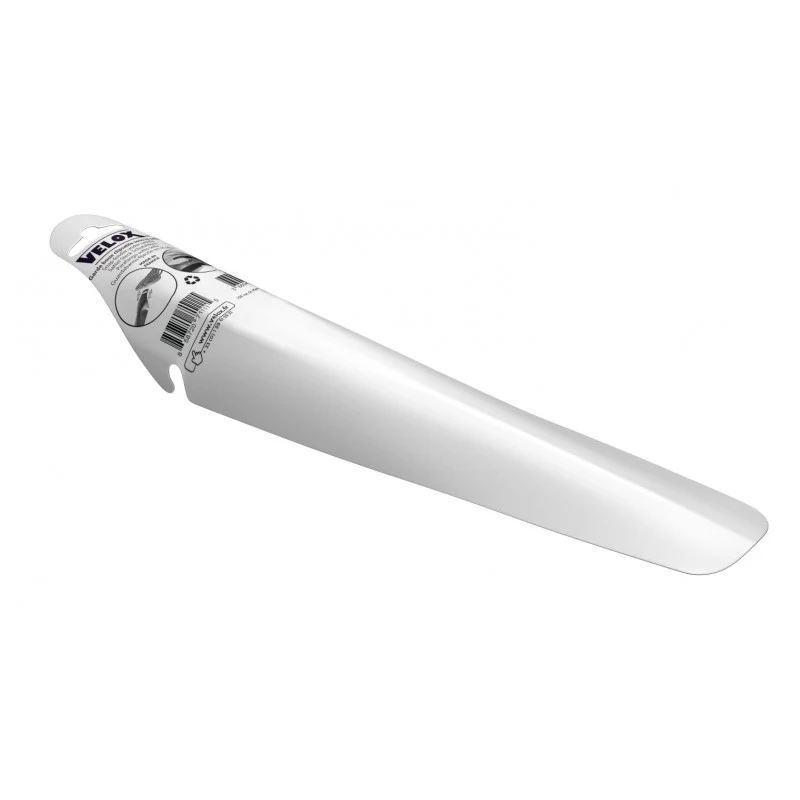 Garde-boue arrière clipsable sous selle – Blanc – Compatible route et VTT – Ultra léger & rapide à installer