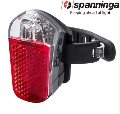 Éclairage vélo arrière Pyro XB – LED, piles, homologué CE