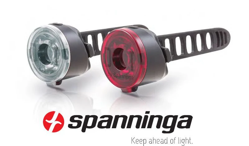 Kit éclairage vélo DOT SET XB avant + arrière – LED 10 Lumens, compact et pratique