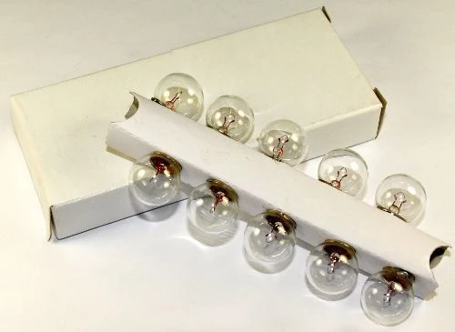 Ampoule avant vélo E10 6V 2,4W – Lot de 10, pour éclairage à dynamo