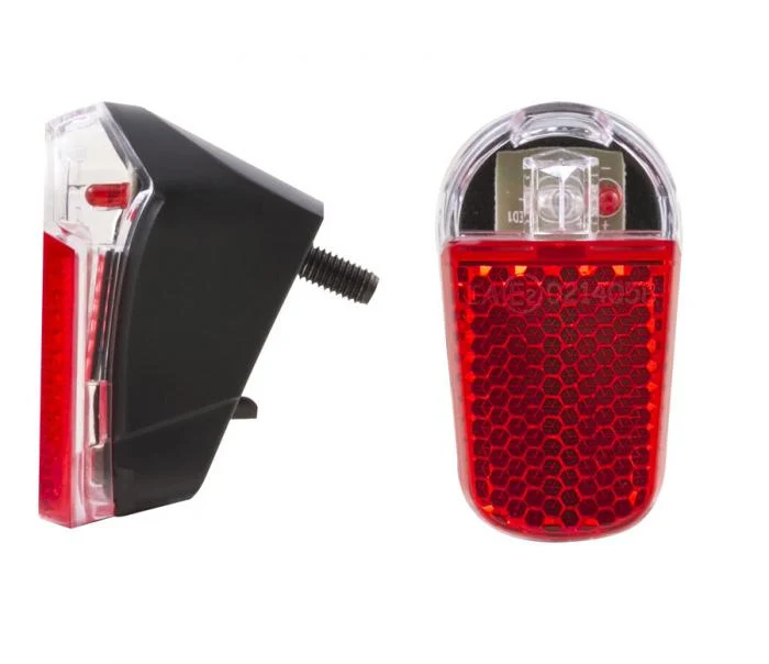 Feu arrière vélo PRESTO-GUARD XB – Compact, à piles, catadioptre intégré type Z