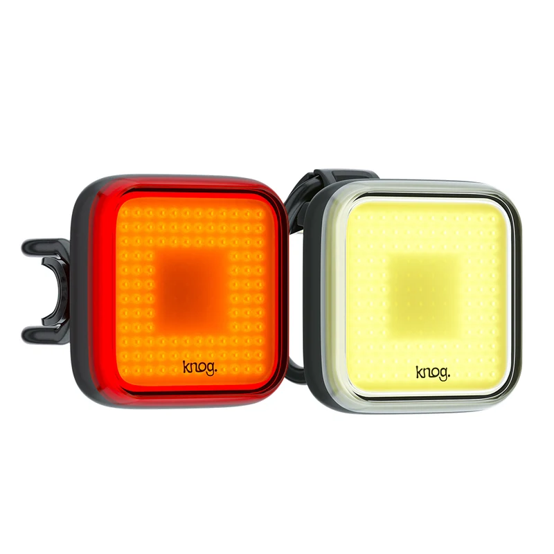 Knog Blinder Square LED bike light combo