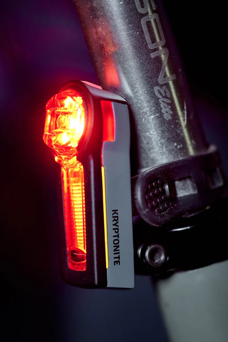 Rear bike light with Kryptonite Incite XBR LED brake light