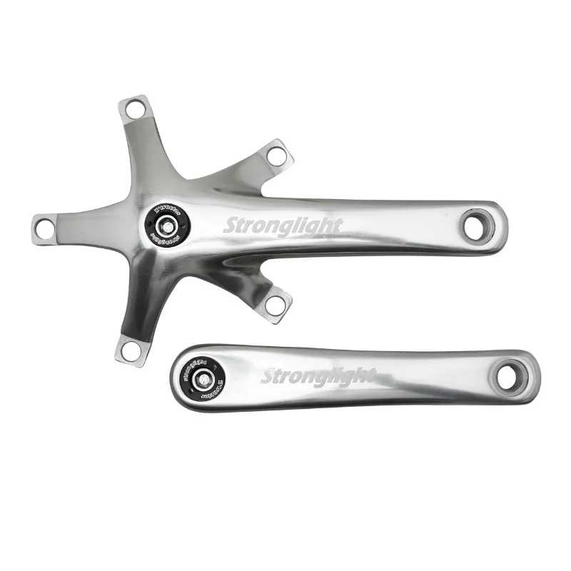 Manivelle Droite + Gauche Stronglight Track 2000 Piste - Fixie L 165 mm Pour Plateau 144