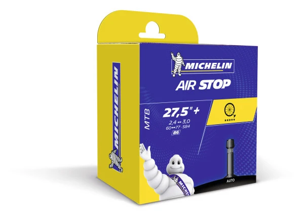 Chambre à air Michelin Air Stop 27.5+ x 2.40/3.10 – Valve Schrader 40 mm B6